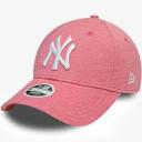 New Era - New York Yankees - Womens 9Forty - Heather Grey/Neon