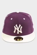 New Era New York Yankees WS Trail Mix 59Fifty Cap - Plum - 7-3/4 - Men