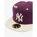 New Era New York Yankees WS Trail Mix 59Fifty Cap - Plum - 7-3/4 - Men