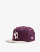 New Era New York Yankees WS Trail Mix 59Fifty Cap - Plum - 7-3/4 - Men
