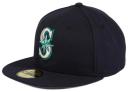 New Era Oakland Athletics 'Chain Stitch' 59Fifty Fitted Black