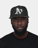 New Era Oakland Athletics 'Chain Stitch' 59Fifty Fitted Black