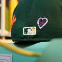 New Era Oakland Athletics Chainstitch Heart 59Fifty Fitted