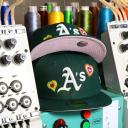 New Era Oakland Athletics Chainstitch Heart 59Fifty Fitted