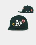 New Era Oakland Athletics Chainstitch Heart 59Fifty Fitted