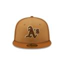 New Era Oakland Athletics Tri-Tone Brown 59Fifty Fitted