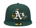 New Era Oakland Athletics Watercolour Floral 59Fifty Fitted