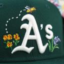 New Era Oakland Athletics Watercolour Floral 59Fifty Fitted