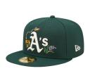 New Era Oakland Athletics Watercolour Floral 59Fifty Fitted