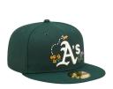 New Era Oakland Athletics Watercolour Floral 59Fifty Fitted