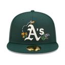 New Era Oakland Athletics Watercolour Floral 59Fifty Fitted