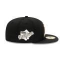 New Era Oakland Athletics World Series 'Stone Tones' 59Fifty Fitted Black/Stone
