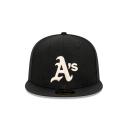 New Era Oakland Athletics World Series 'Stone Tones' 59Fifty Fitted Black/Stone