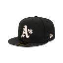 New Era Oakland Athletics World Series 'Stone Tones' 59Fifty Fitted Black/Stone
