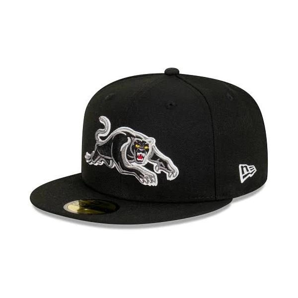New Era Penrith Panthers 'NRL 2023' Retro 59Fifty Fitted Black