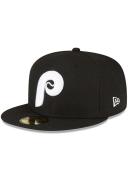 New Era Philadelphia Phillies 1980 World Series Side Patch Black 59Fifty Fitted