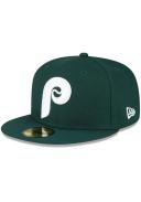 New Era Philadelphia Phillies Dark Green 59Fifty Fitted