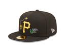 New Era Pittsburgh Pirates Watercolour Floral 59Fifty Fitted