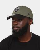 New Era Raiders Casual Classic New Olive Strapback