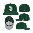 New Era San Diego Padres Dark Green 59Fifty Fitted