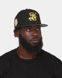 New Era San Diego Padres 'Floral Black' 59Fifty Fitted Black/Yellow