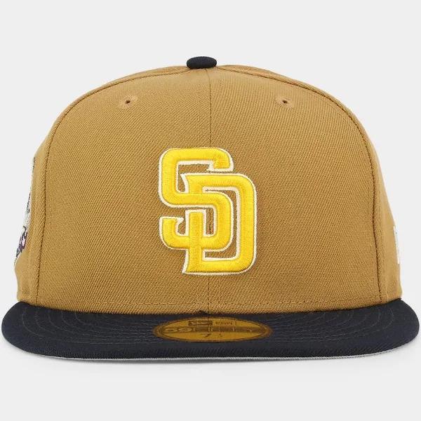 New Era San Diego Padres 'Midnight Harvest 2-Tone' 59Fifty Fitted Wheat/navy