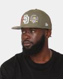 New Era San Diego Padres 'Olive Multi Logo' 59Fifty Fitted Olive