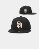 New Era San Diego Padres World Series 'Stone Tones' 59Fifty Fitted Black/Stone