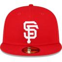 New Era San Francisco Giants 2010 World Series Side Patch Scarlet 59Fifty Fitted