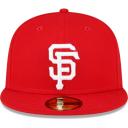 New Era San Francisco Giants 2010 World Series Side Patch Scarlet 59Fifty Fitted