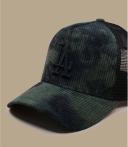 New Era Tie Dye Cord Los Angeles Dodgers Trucker Cap - Green
