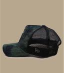New Era Tie Dye Cord Los Angeles Dodgers Trucker Cap - Green