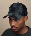New Era Tie Dye Cord Los Angeles Dodgers Trucker Cap - Green