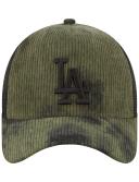 New Era Tie Dye Cord Los Angeles Dodgers Trucker Cap - Green