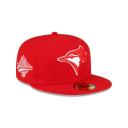 New Era Toronto Blue Jays 1993 World Series Side Patch Scarlet 59Fifty Fitted