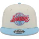 New Era White/Powder Blue Los Angeles Lakers 2-Tone Color Pack 9Fifty Snapback Hat