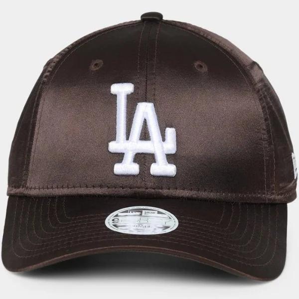 New Era Women's Los Angeles Dodgers 'Satin' 9Forty Cloth Strapback Walnut