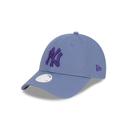 New Era Womens 9Forty Clothstrap MLB Indigo Violet New York Yankees