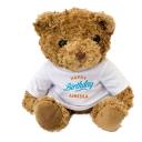 New - Happy Birthday Annika - Teddy Bear - Cute Soft Cuddly - Adorable