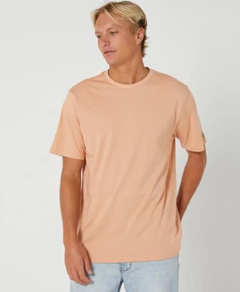 New Volcom Men's Solid Mens SS Tee Short Sleeve Cotton Soft White