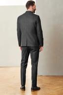 Next Empire Mills Signature Birdseye Suit: Jacket - Grey - Mens - Size 40R - Wool - Ezibuy