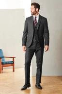 Next Empire Mills Signature Birdseye Suit: Jacket - Grey - Mens - Size 40R - Wool - Ezibuy