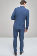 Next Signature Suit: Jacket-Tailored Fit - Blue - Mens - Size 38R - Wool - Ezibuy