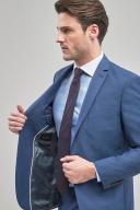 Next Signature Suit: Jacket-Tailored Fit - Blue - Mens - Size 38R - Wool - Ezibuy