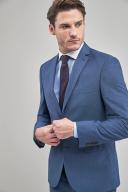 Next Signature Suit: Jacket-Tailored Fit - Blue - Mens - Size 38R - Wool - Ezibuy