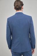 Next Signature Suit: Jacket-Tailored Fit - Blue - Mens - Size 38R - Wool - Ezibuy