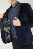 Next Velvet Jacket - Slim Fit