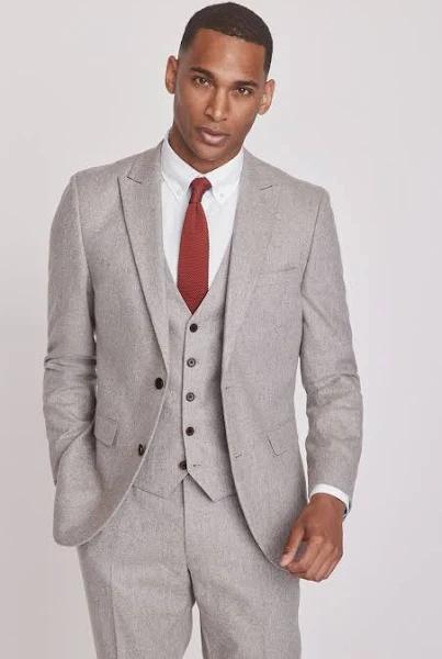 Next Wool Blend Donega - Taupe - Mens - Size 36S - Ezibuy