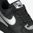 Nike 3M x Air Force 1 '07 LV8 'Black' Sneaker | Men's Size 11.5