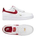 Nike Air Force 1 07 Essential Women's - WHITE/Red